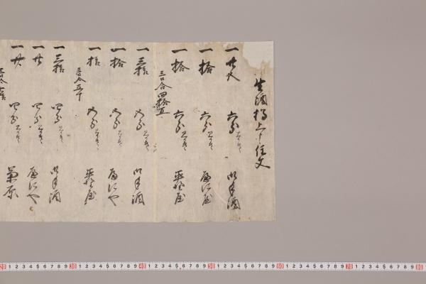 西村太兵衛生酒樽上申注文